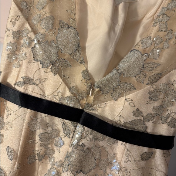 Chic Strapless Lace Wedding Dress - Picture 3 of 5